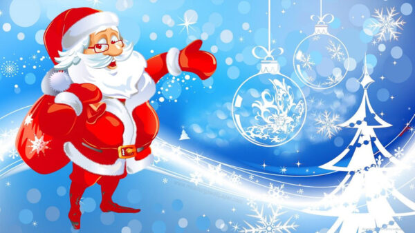 Wallpaper Claus, Bag, Gift, Boxes, Santa, With