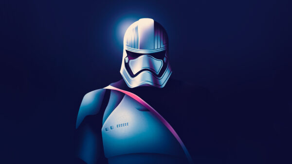 Wallpaper Minimal, Star, Wars, Phasma, Captain