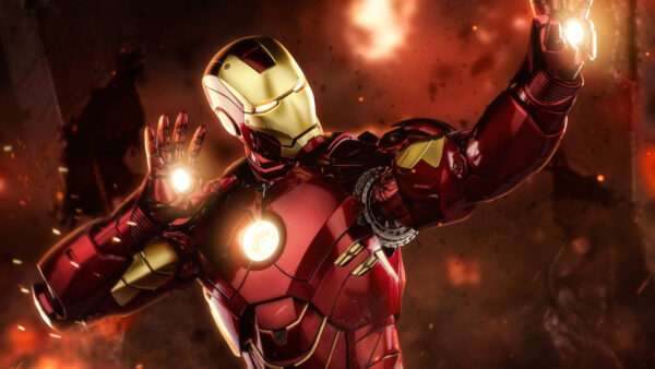 Wallpaper Iron, Man