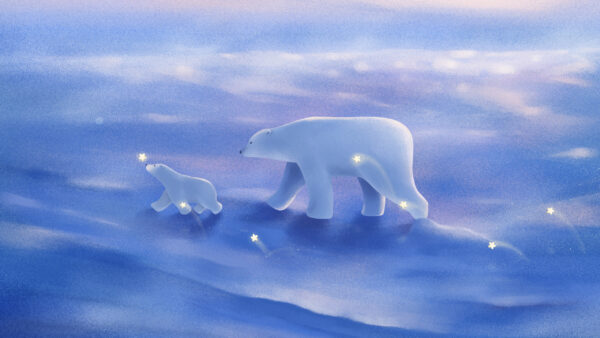 Wallpaper Polar, Bears