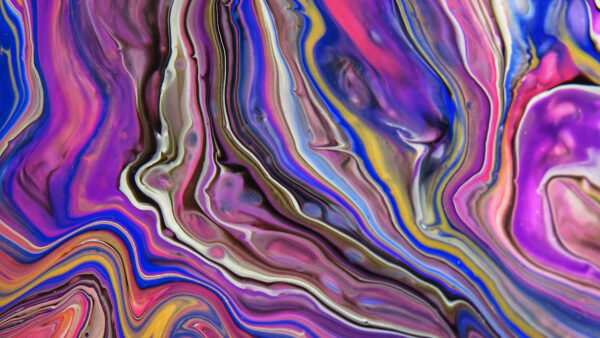 Wallpaper Waves, Abstract, Lines, Abstraction, Mobile, Colorful, Desktop