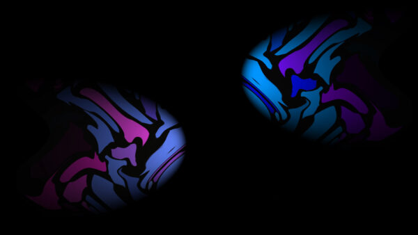 Wallpaper Pink, Blue, Abstract, Black, Desktop