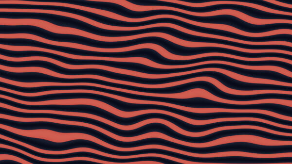 Wallpaper Abstract, Waves, Brown, Desktop, Black, Mobile