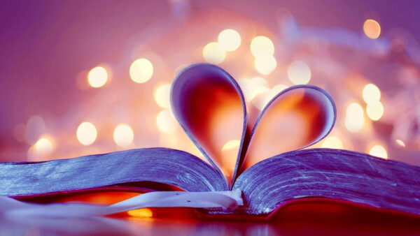 Wallpaper Day, Book, Heart, Pages, Symbol, Valentine’s, Desktop