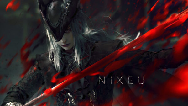 Wallpaper Blood, Lady, Bloodborne, Maria, With