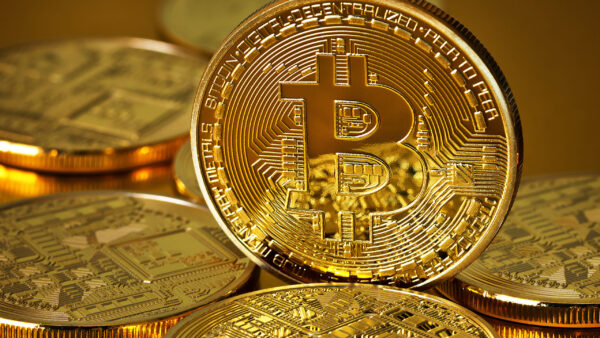 Wallpaper Cryptocurrency, Bitcoin, Money, Coin