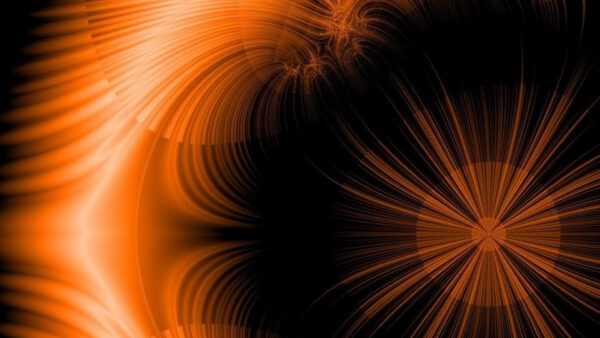 Wallpaper Orange, Abstract, Design, Desktop, Trippy