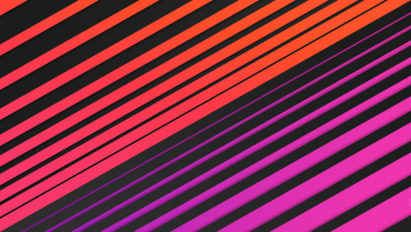 Wallpaper Purple, Black, Abstract, Gradient, Mobile, Red, Abstraction, Polygon, Lines, Pink, Desktop