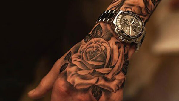 Wallpaper Rose, Men, For, Flower, Design, Tattoos, Hand