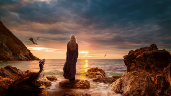 Wallpaper Daenerys, Targaryen