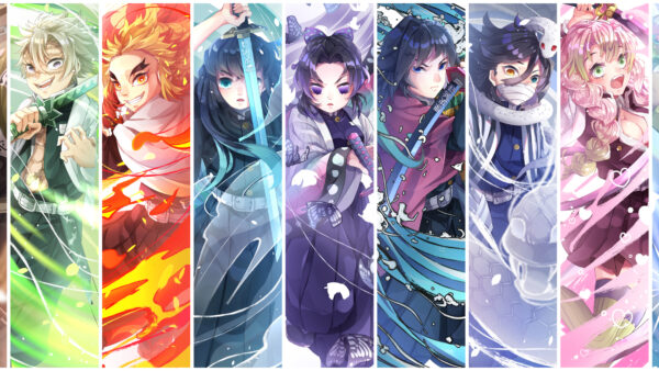 Wallpaper Uzui, Tomioka, Kochou, Desktop, Kimetsu, Obanai, Muichiro, Giyuu, Tokito, Tengen, Iguro, Slayer, Kanroji, Sanemi, Demon, Yaiba, Shinazugawa, Mitsuri, Shinobu, Anime