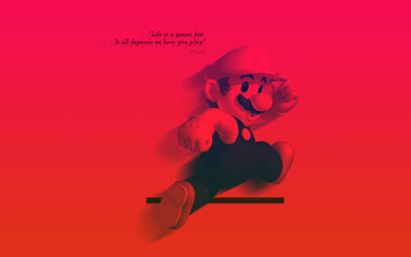 Wallpaper Life, Game, Mario