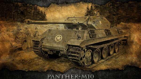 Wallpaper M10, Tanks, Desktop, World, Panther