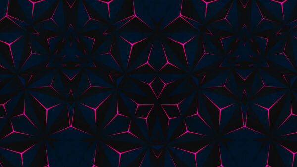 Wallpaper Pink, Art, Digital, Blue, Abstract, Shapes
