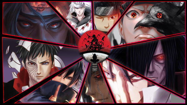 Wallpaper Uchiha, Obito, Sharingan, Madara, Naruto, Sasuke, Izuna, Itachi