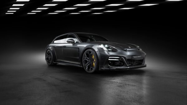 Wallpaper Grand, Panamera, Cars, Techart, 2021, Sport, Turismo, Porsche