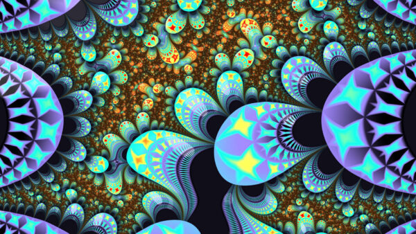 Wallpaper Art, Pattern, Fractal, Trippy, Shape