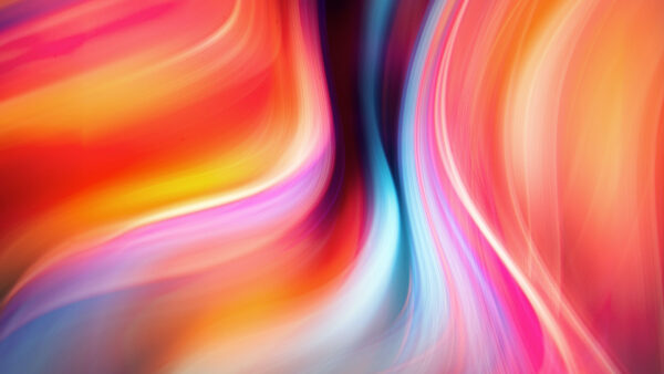 Wallpaper Abstract, Colorful, Mobile, Waves, Desktop