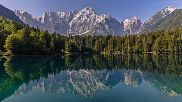 Wallpaper Mountain, National, Lake, Desktop, Park, Water, California, Yosemite, Nature, Forest, Reflection