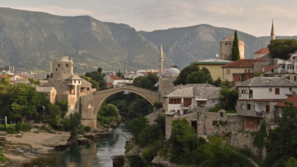 Wallpaper Travel, Mostar, Stari, Bridge, Herzegovina, Mobile, Desktop, Most