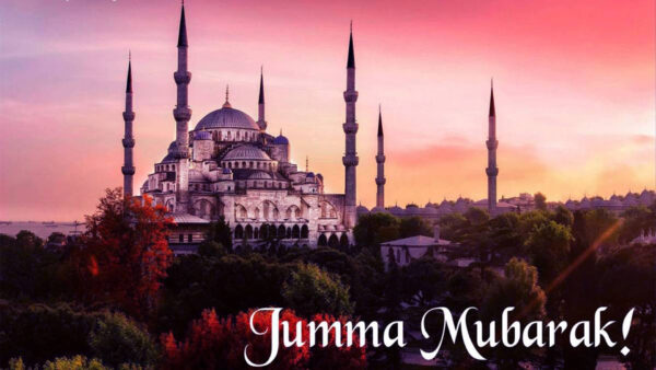 Wallpaper Mosque, Sky, Cloudy, Background, Jumma, Wonderful, Mubarak, Desktop, With