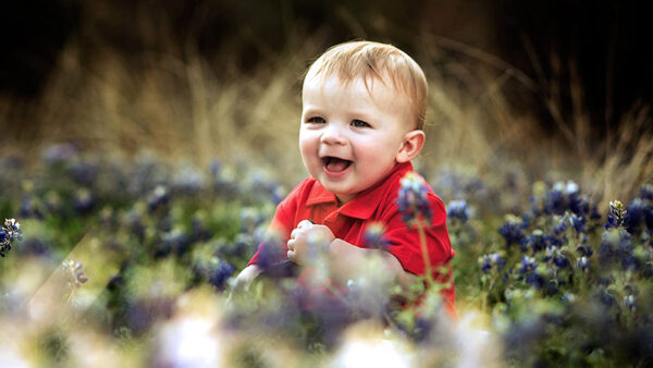 Wallpaper Desktop, Dress, Baby, Red, Cute, With, Smiling