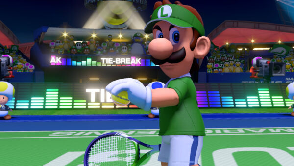 Wallpaper Tennis, Playing, Luigi, Games