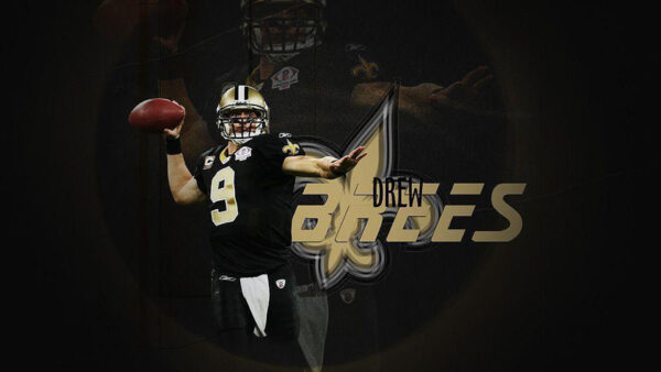 Wallpaper With, Brees, Background, Same, Image, And, Ball, Desktop, Drew, Shallow