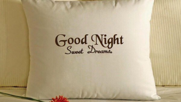 Wallpaper White, Word, Sweet, Good, Dreams, Pillow, Night