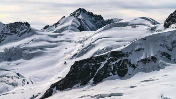 Wallpaper Sky, Mobile, Covered, Background, Desktop, White, Nature, Mountains, Snow