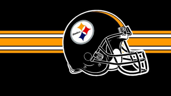 Wallpaper Helmet, Black, With, Background, Desktop, Pittsburgh, Steelers