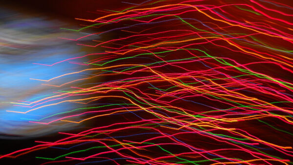 Wallpaper Colorful, Squiggly, Trippy