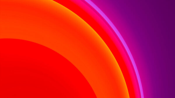 Wallpaper Purple, Mobile, Geometric, Abstraction, Red, Abstract, Pink, Circle, Desktop, Yellow