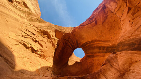 Wallpaper Mobile, Canyon, Nature, Background, Desktop, Blue, Brown, Rocks, Sky