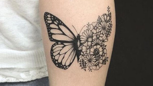 Wallpaper Arm, Tattoos, Butterfly, For, Flower, Women