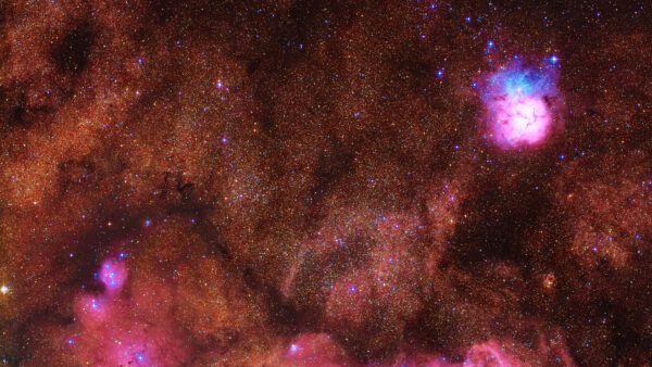 Wallpaper Mobile, Desktop, Beautiful, Nebula, Sky, Glare, Colorful, Stars, Space