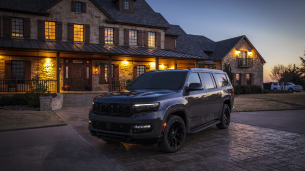 Wallpaper Grey, Jeep, Wagoneer, Cars