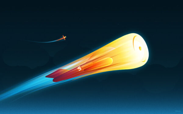 Wallpaper Fire, Rocket