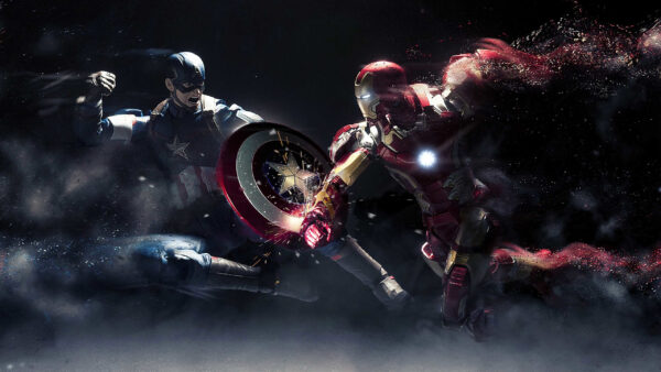 Wallpaper Captain, Iron, America