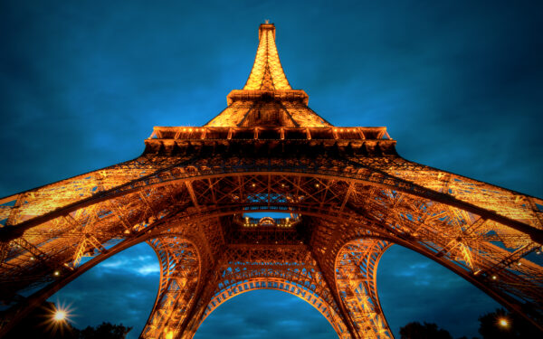 Wallpaper Paris, Tower, Eiffel, HDR