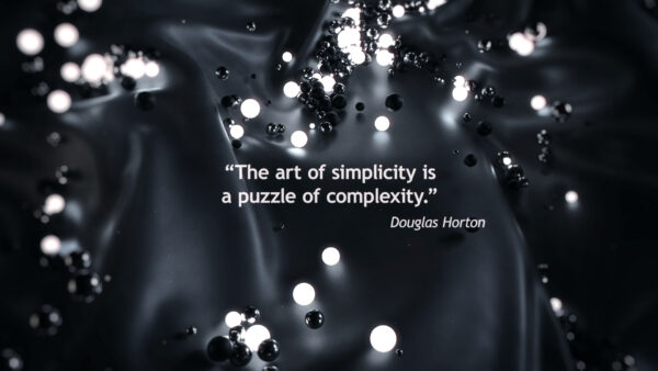 Wallpaper Simplicity, Art, Quotes