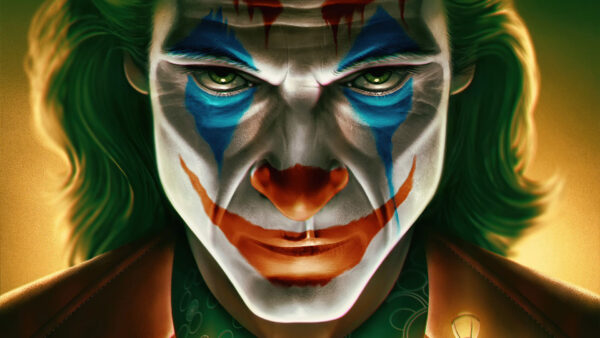 Wallpaper Face, Closeup, Joker, View