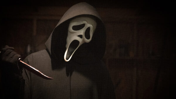 Wallpaper Ghostface, Dylan, Scream, David, (2022), Campbell, Cox, Minnette, Courteney, Arquette, Ortega, Jenna, Neve