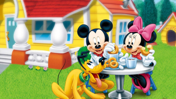 Wallpaper And, Mickey, Cartoon, Pluto, Disney, Mouse, Minnie