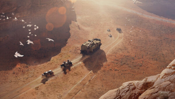 Wallpaper Vehicles, Crossout, Aerial, View