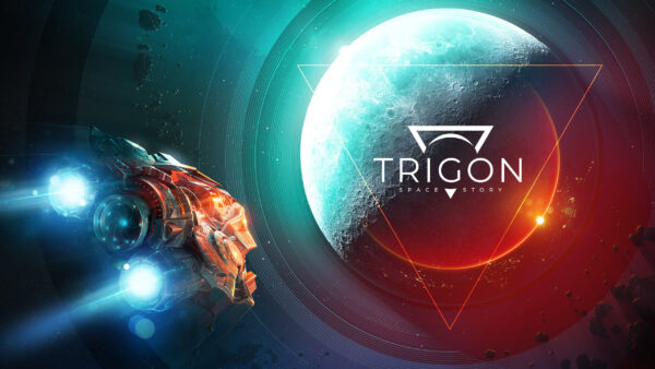 Wallpaper Story, Starship, Trigon, Space