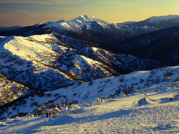 Wallpaper Mount, Featherto, Australia, Sunrise