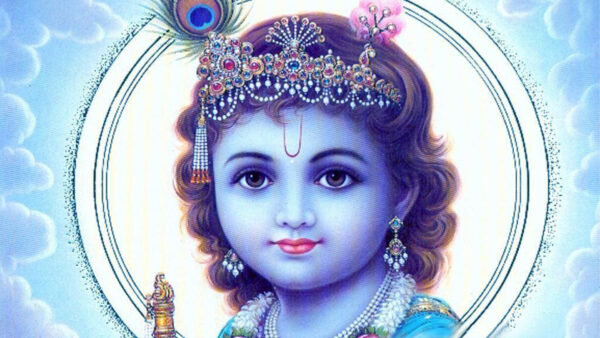 Wallpaper Baby, Krishna, Beautiful