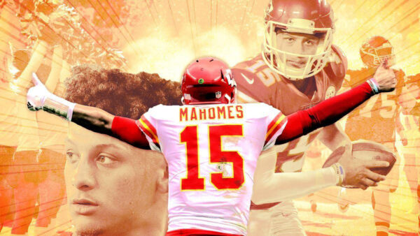 Wallpaper Back, Mahomes, Yellow, Patrick, Sports-HD, With, Thumbs, Desktop, Background, Showing