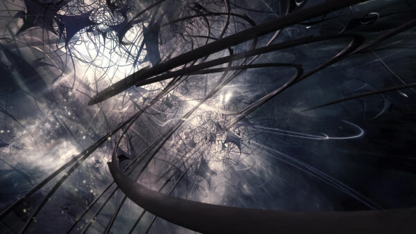 Wallpaper Desktop, Dark, Abstract, Black